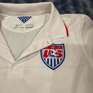 USMNT Nike White Soccer Jersey